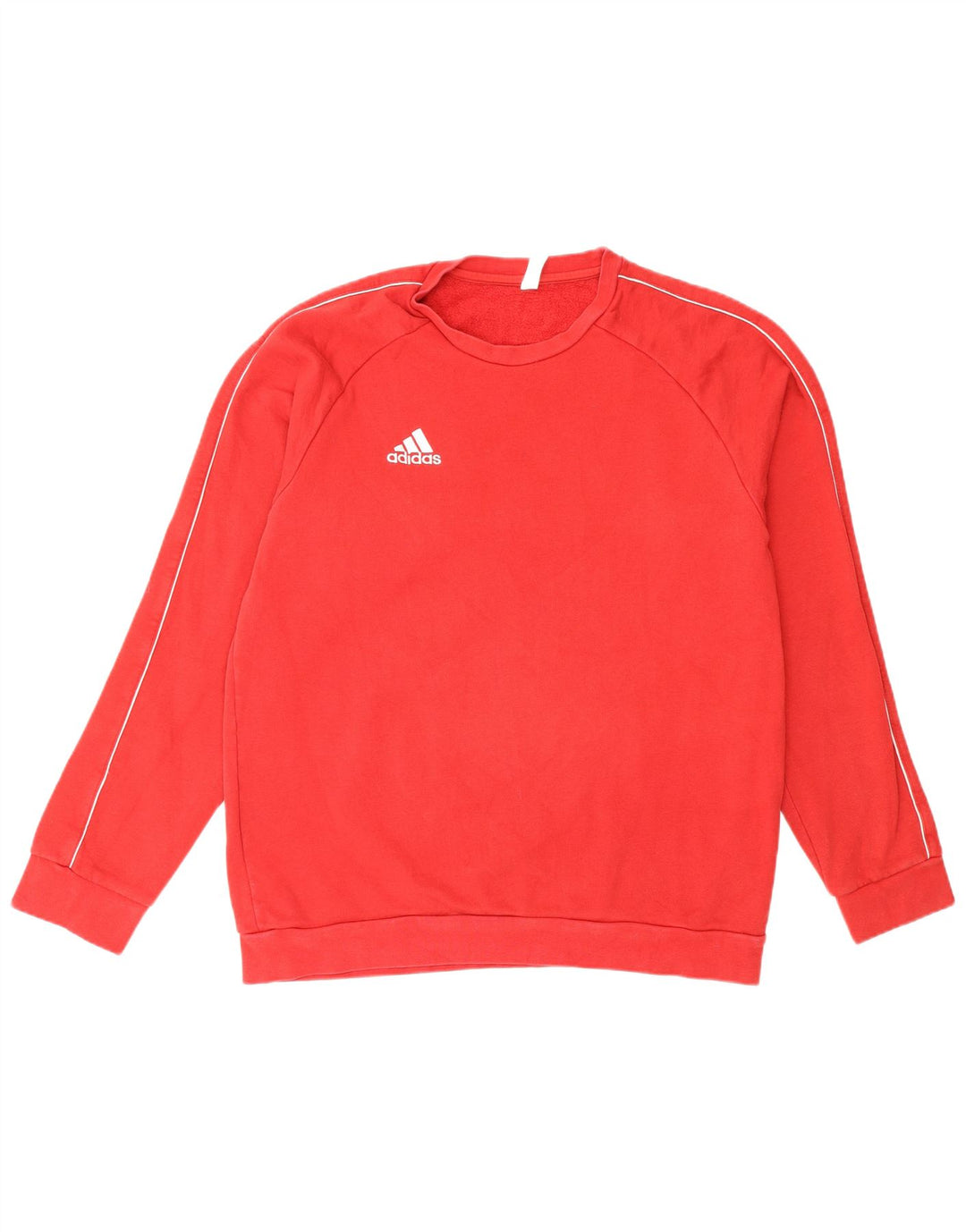 Adidas Mens Sweatshirt Jumper Grand Rouge Coton