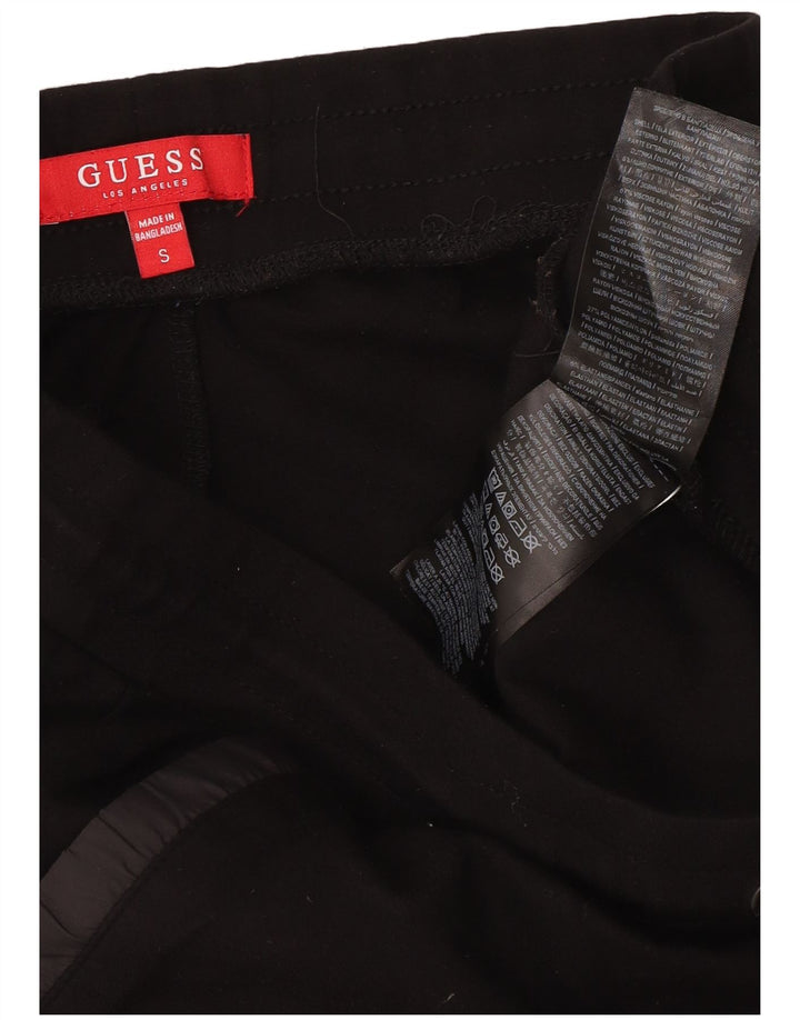 Guess Pantalon de Survêtement Homme Joggers Small Noir Viscose