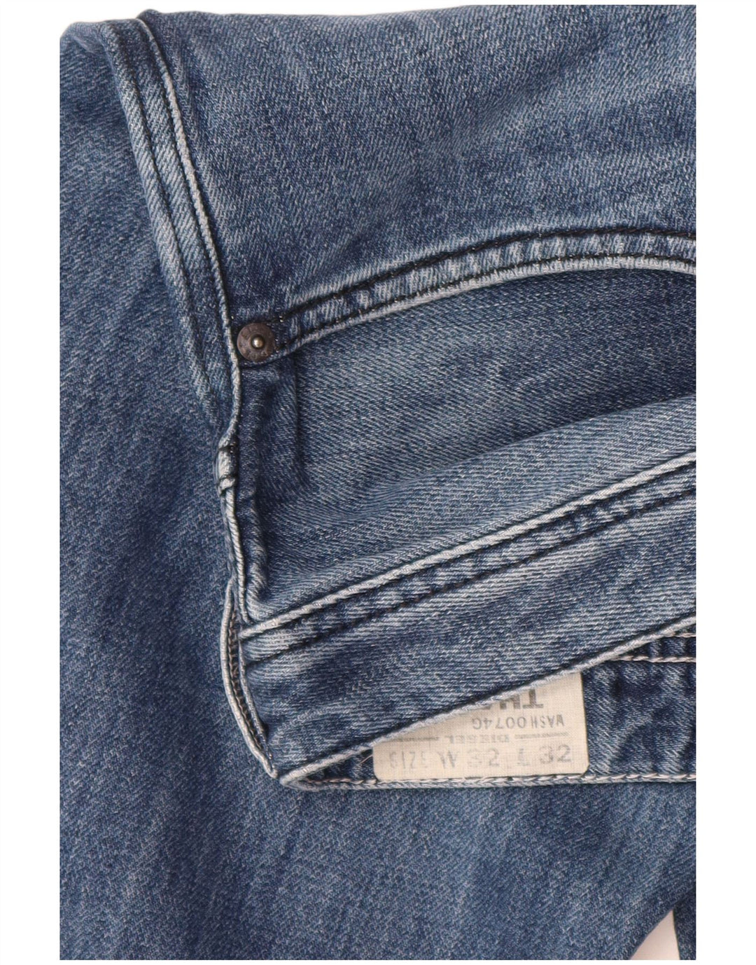 Diesel Jean Slim W32 L32 Bleu Coton Homme