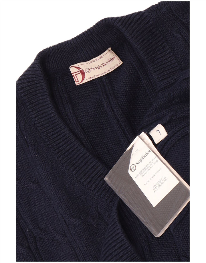 Sergio Tacchini Débardeur Homme Grand Bleu Marine Coton