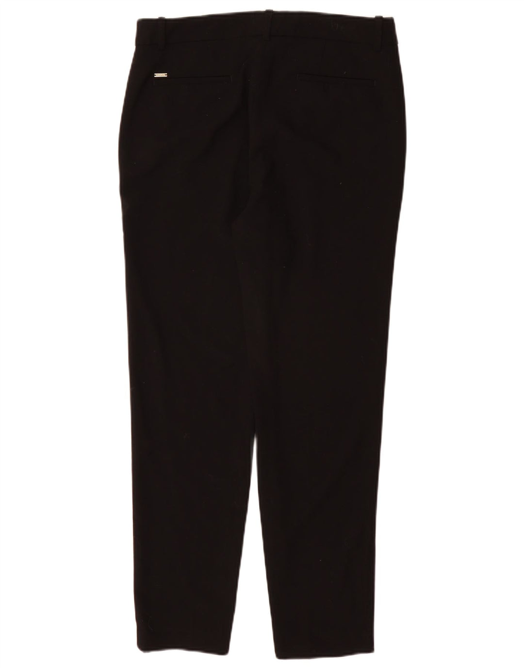 DKNY Pantalon Chino Slim Femme US 6 Medium W32 L29 Noir Polyester