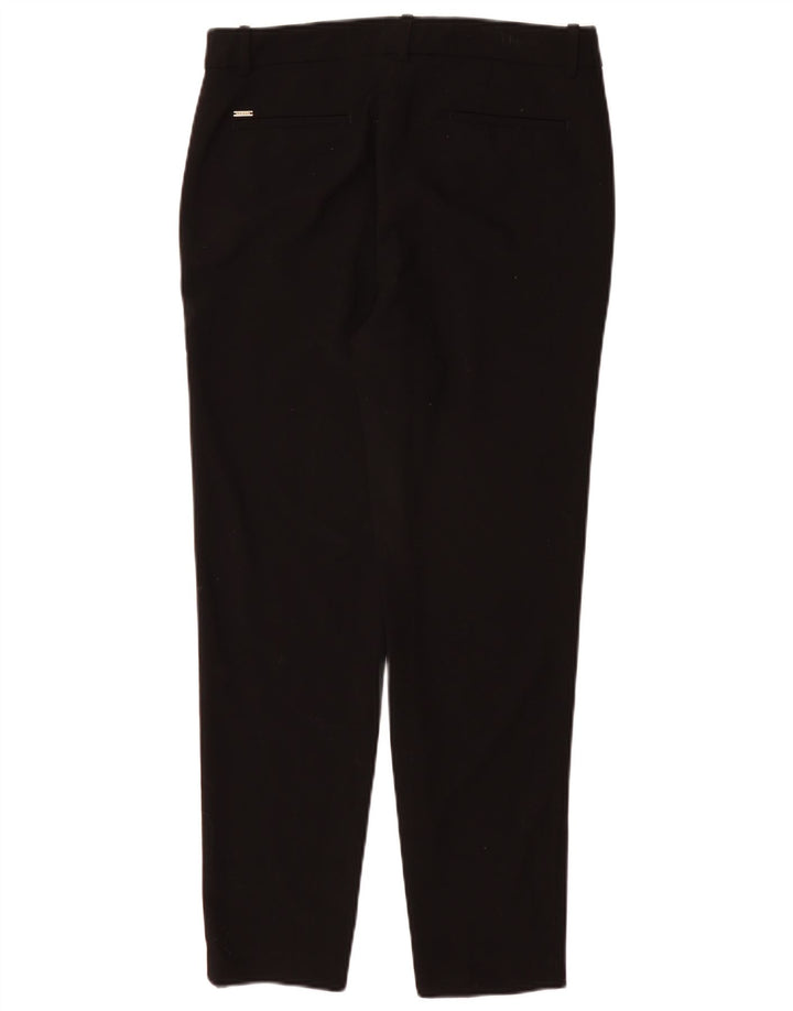 DKNY Pantalon Chino Slim Femme US 6 Medium W32 L29 Noir Polyester