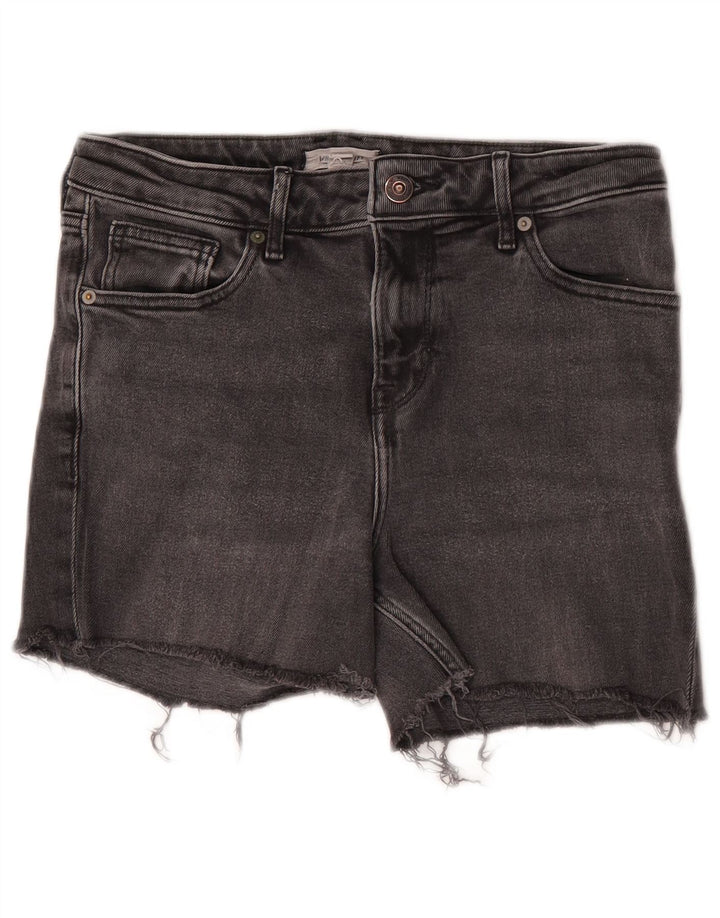 Short en jean White Stuff pour femme UK 10 Small W28 Coton gris