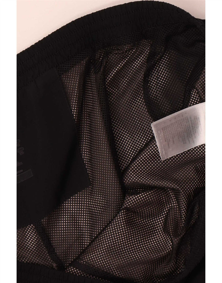 Adidas Pantalon de survêtement pour femme UK 18 XL Noir Polyester
