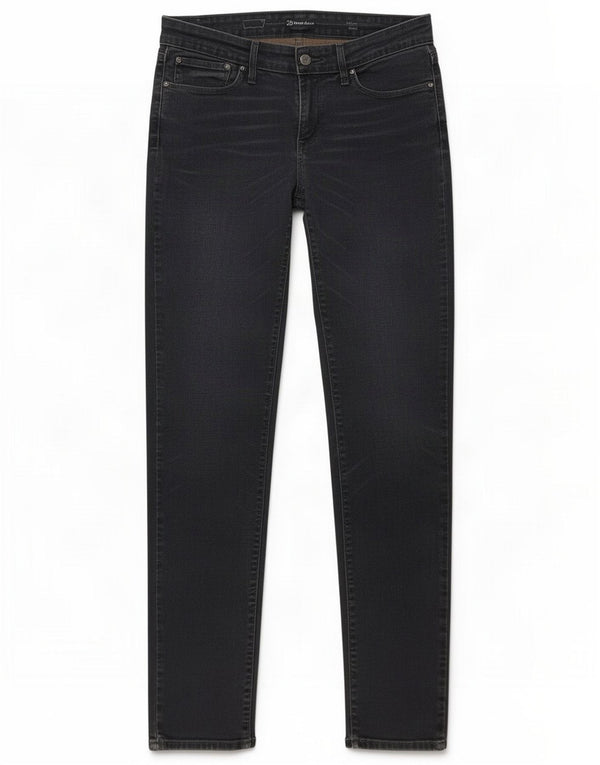 Levi's Womens Demi Curve Mid Rise Skinny Jeans W29 L34 Bleu Marine Coton