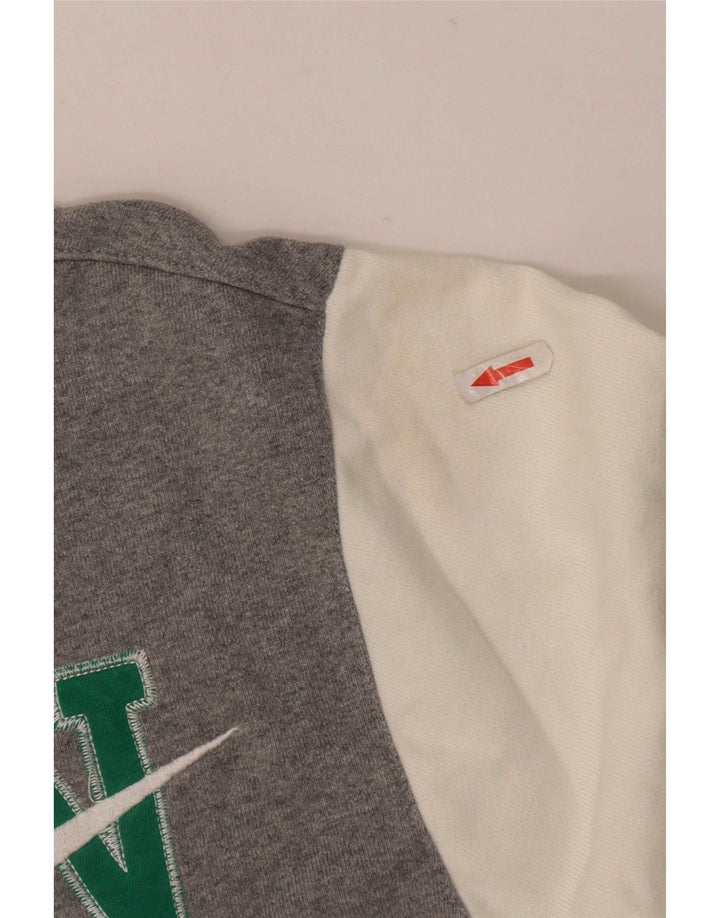 Nike Veste de survêtement graphique pour homme Taille S en coton color block Gris