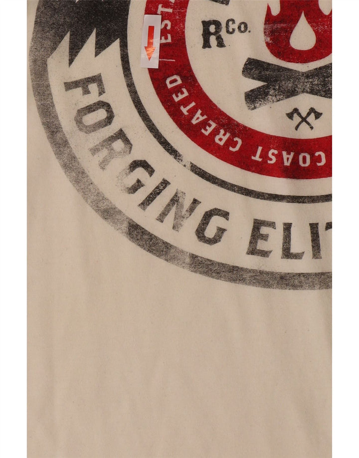 Reebok Tee-Shirt Graphic Homme Blanc Moyen