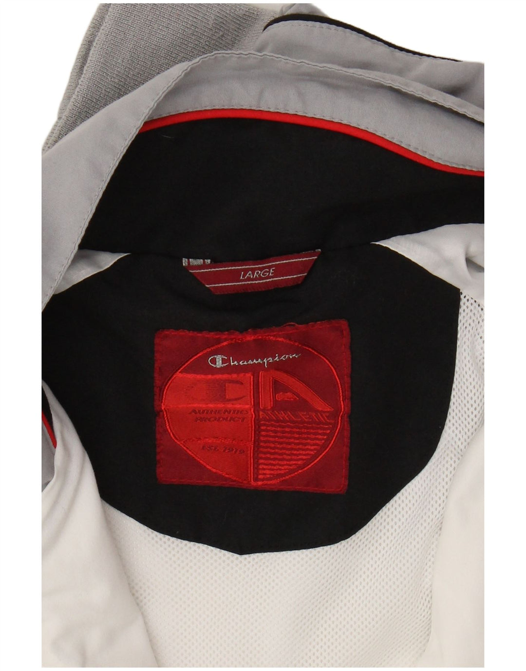 CHAMPION Veste de Survêtement Homme Grand Blanc Colorblock Polyester