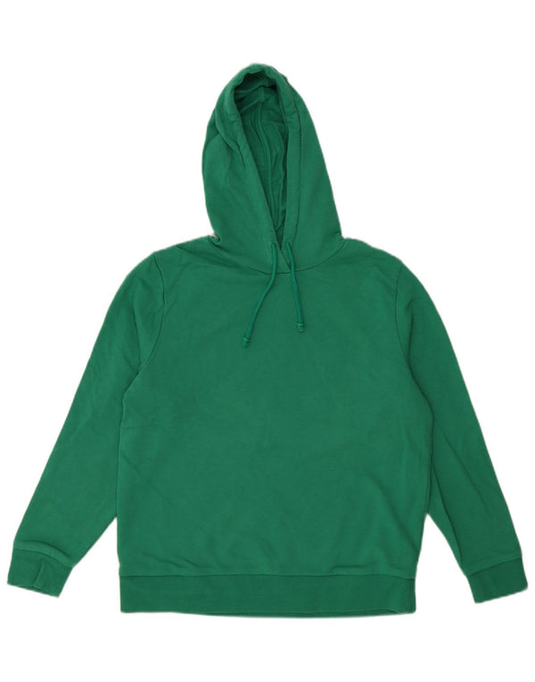 Marks & Spencer Pull à capuche pour femme UK 12 Coton vert moyen