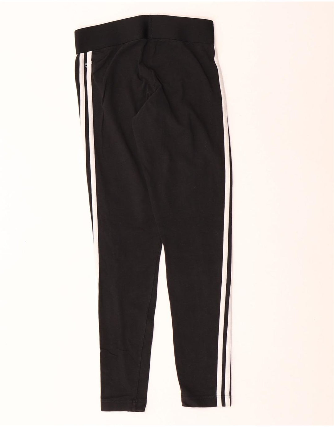 ADIDAS Leggings Femme UK 8/10 Petit Noir