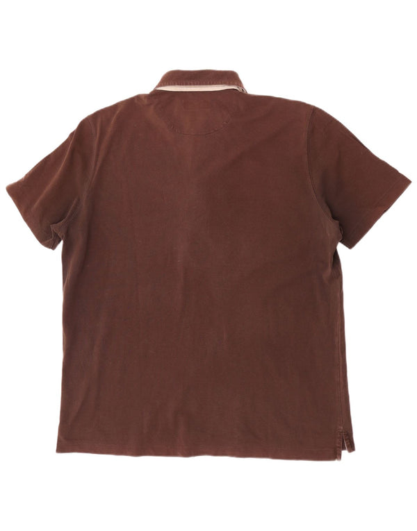 Massimo Dutti Polo Homme XL Marron
