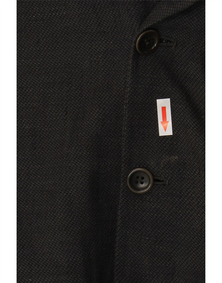 Armani Collezioni Veste Blazer 3 Boutons Homme IT 50 Lin Gris Moyen