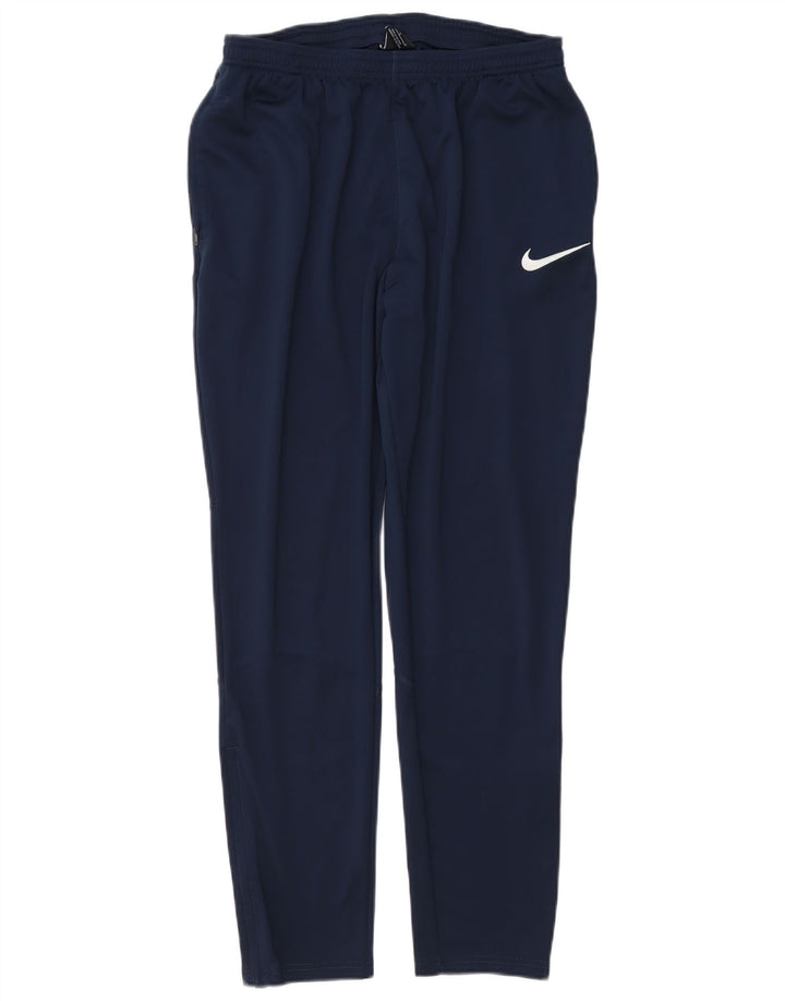 NIKE Pantalon de survêtement Dri Fit pour hommes, grand, bleu marine