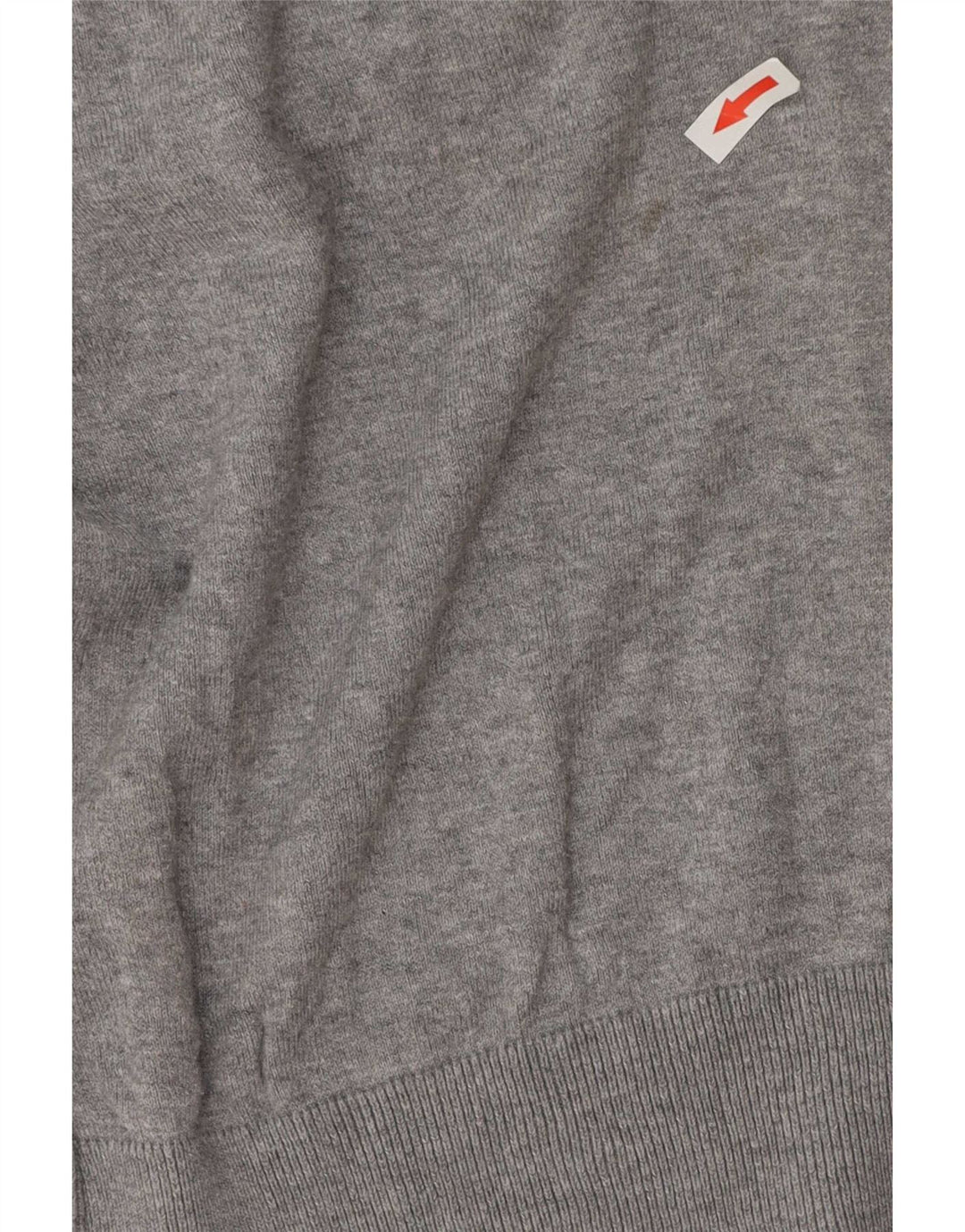 Marks & Spencer Pull autographe à col en V pour homme en coton gris Taille L