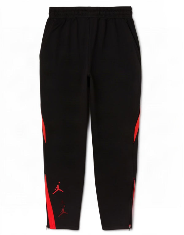 Nike Pantalon de survêtement graphique pour homme Large en polyester color block noir