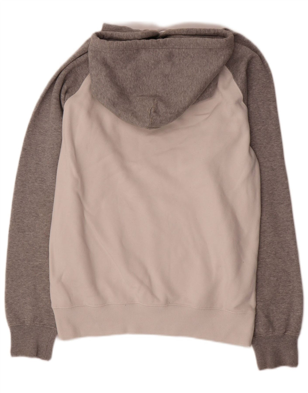 Champion Pull à Capuche Graphique Homme Blanc Moyen Coton Colorblock