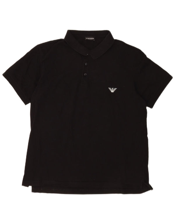Polo Homme Emporio Armani 2XL Coton Noir