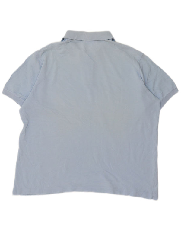 Lacoste Polo Homme Taille 7 2XL Bleu Coton