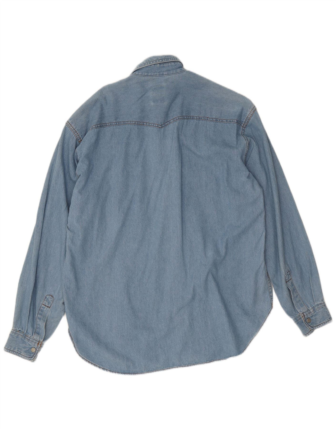 Casucci Chemise en Jean Bleu Moyen Coton Homme