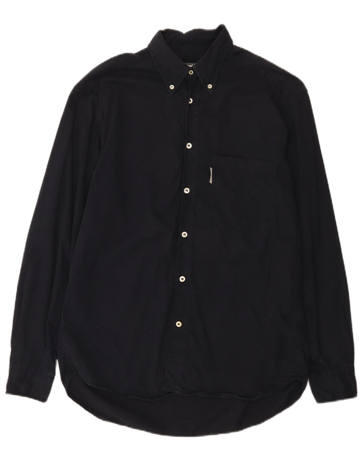 Belfe & Chemise Homme Small Bleu Marine Coton