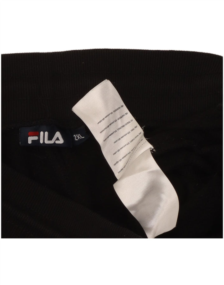 FILA Pantalon de survêtement homme Joggers 2XL Noir Polyester