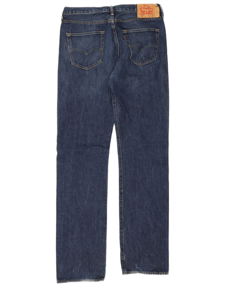Levi's Jean Droit 501 Homme Bleu W34 L36 Coton