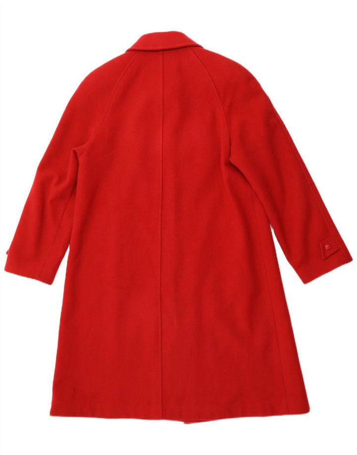 EASTEX Manteau Femme UK 14 Grande Laine Rouge