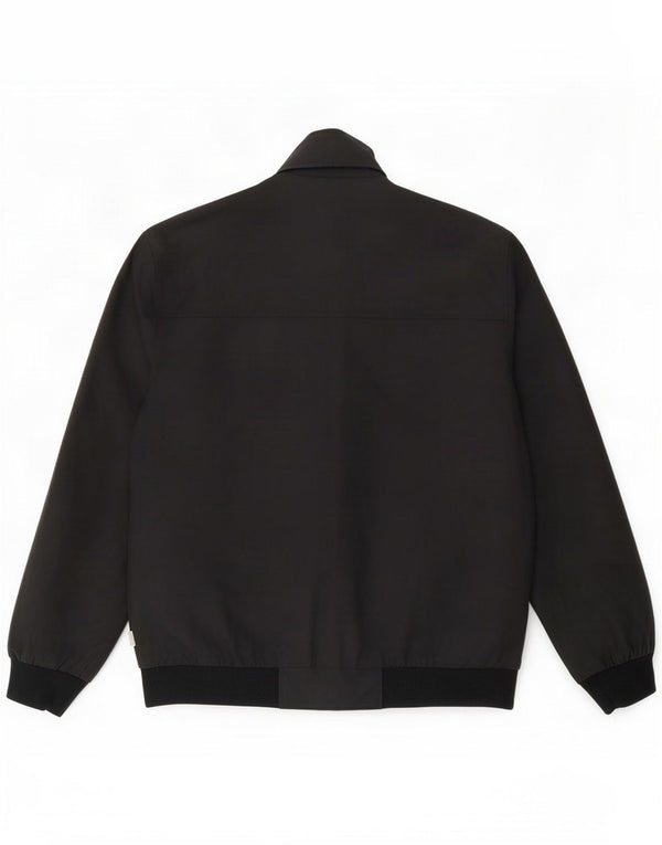 Geox Mens Bomber Jacket UK 42 XL Black Polyamide