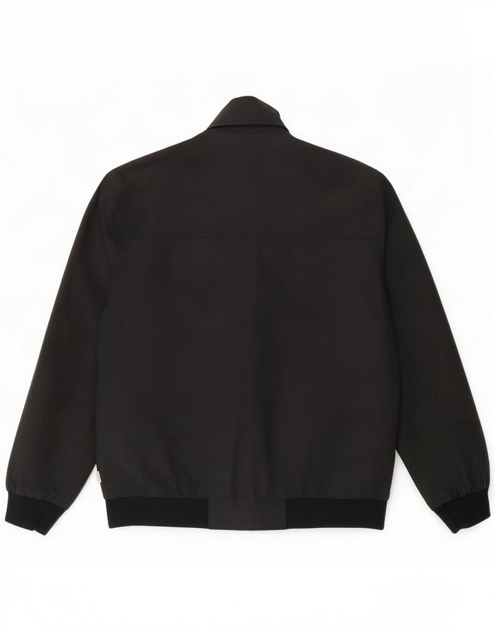 Geox Mens Bomber Jacket UK 42 XL Noir Polyamide
