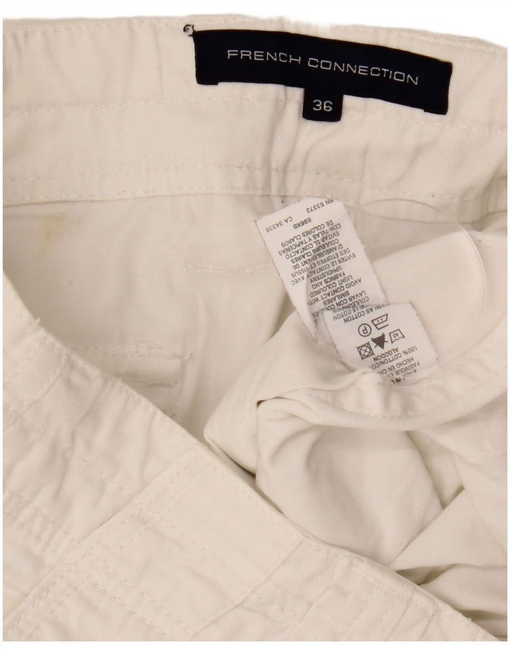 French Connection Short Cargo Homme W36 Large Blanc Coton