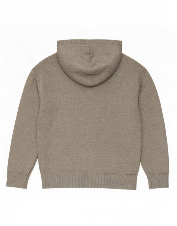 Marks & Spencer Cardigan à capuche pour femme UK 44 Gris moyen Viscose