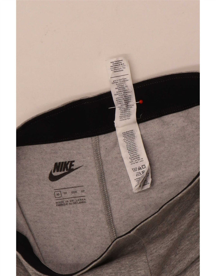 Nike Leggings Femme UK 6 XS Gris Coton