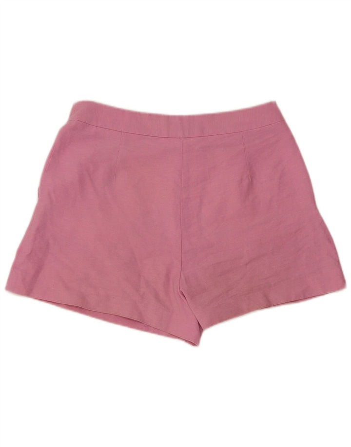 Zara Pantalon chaud taille haute pour femme Medium W28 Rose Coton