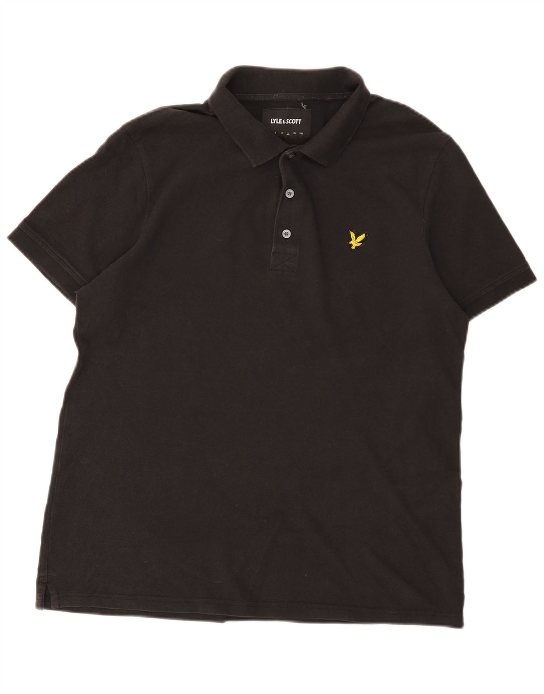 Lyle & Scott Polo Homme Grand Noir Coton