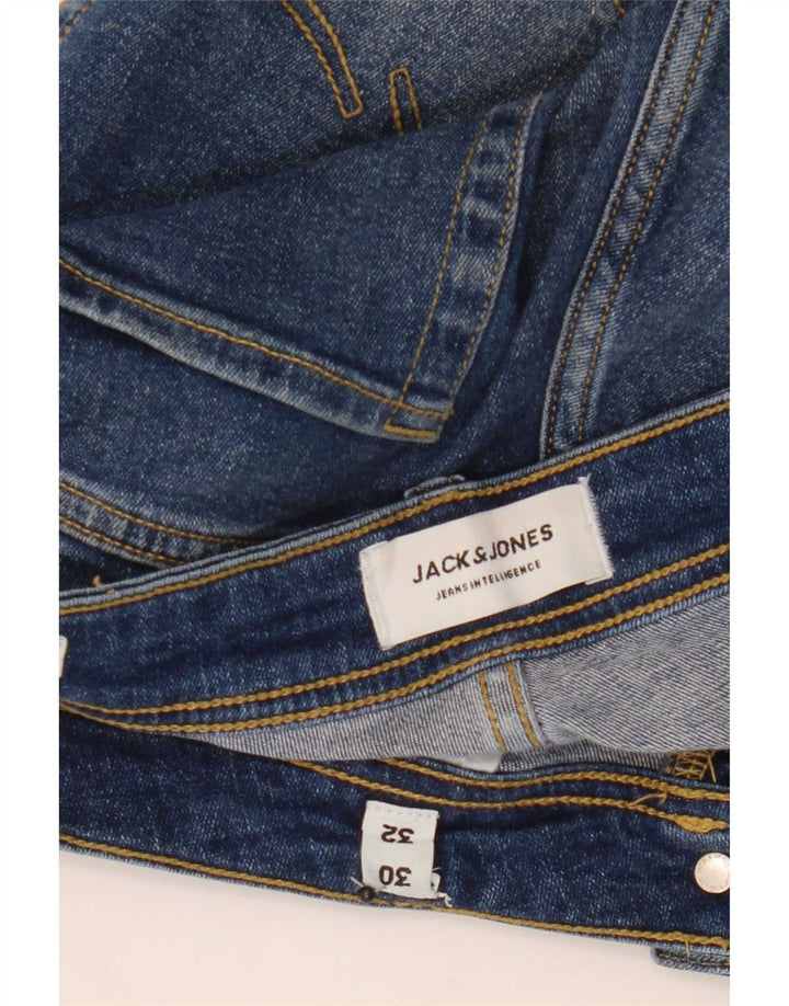 Jack & Jones Femme Liam Jean Skinny Effet Déchiré W30 L32 Bleu