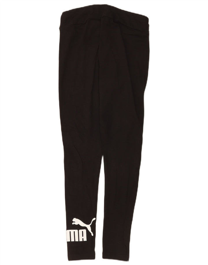 Puma Legging graphique pour femme UK 8 Small Noir Coton