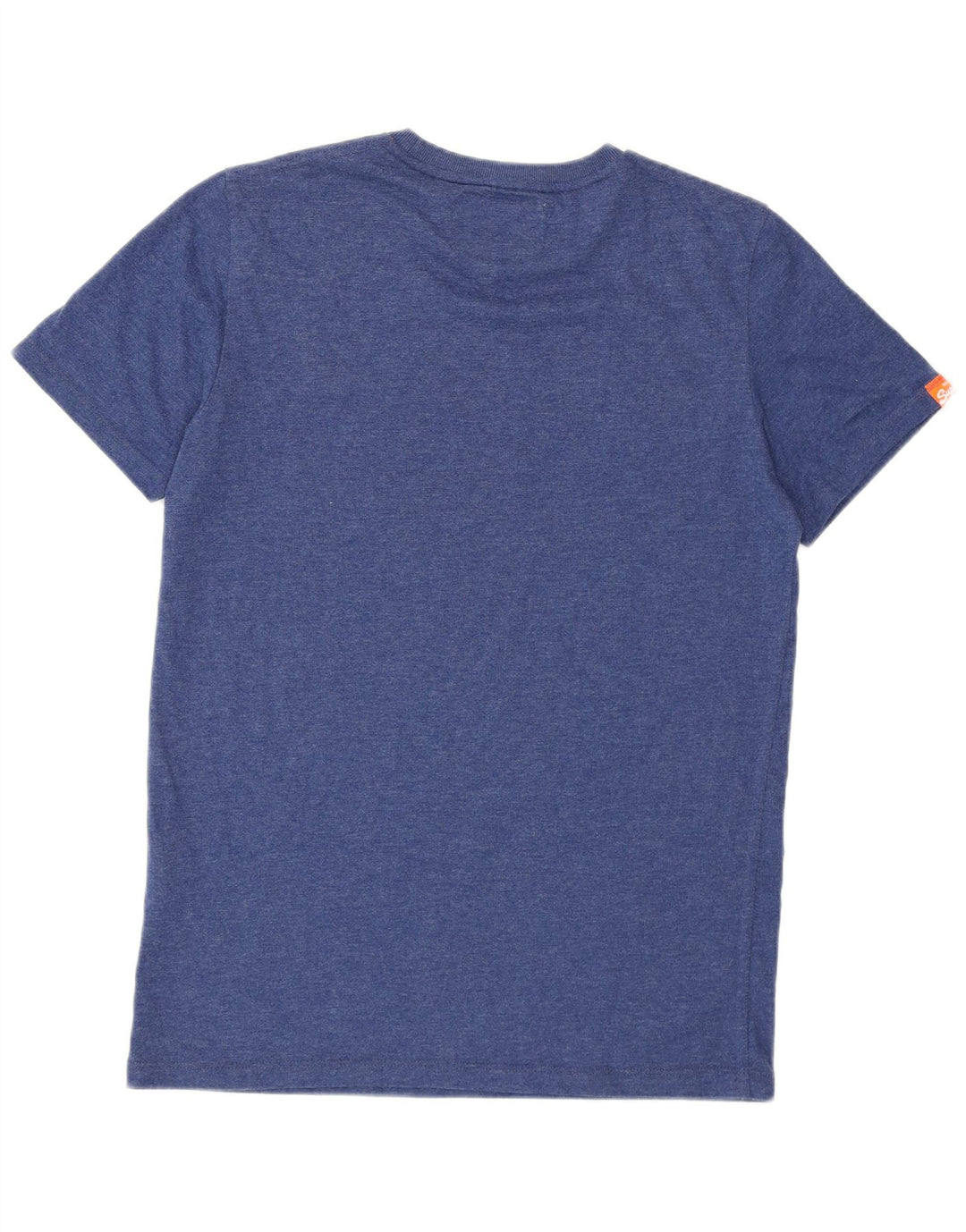 Superdry T-Shirt Homme Bleu Moyen Coton
