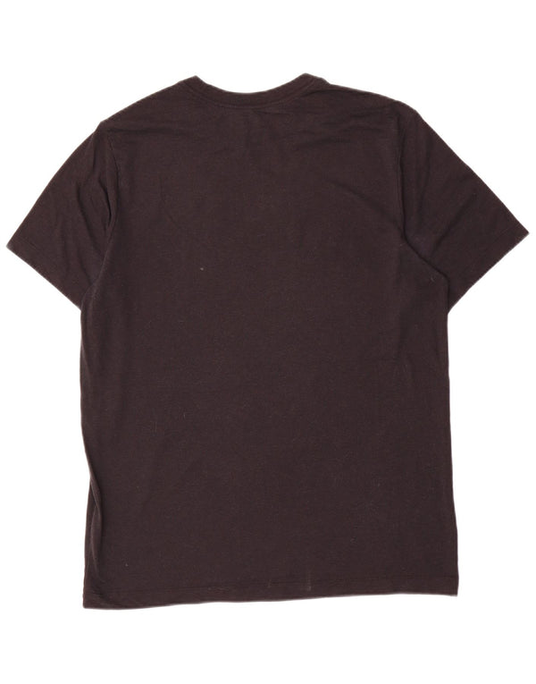 Nike Hommes Dri Fit Graphic T-Shirt Top Noir Moyen Sport