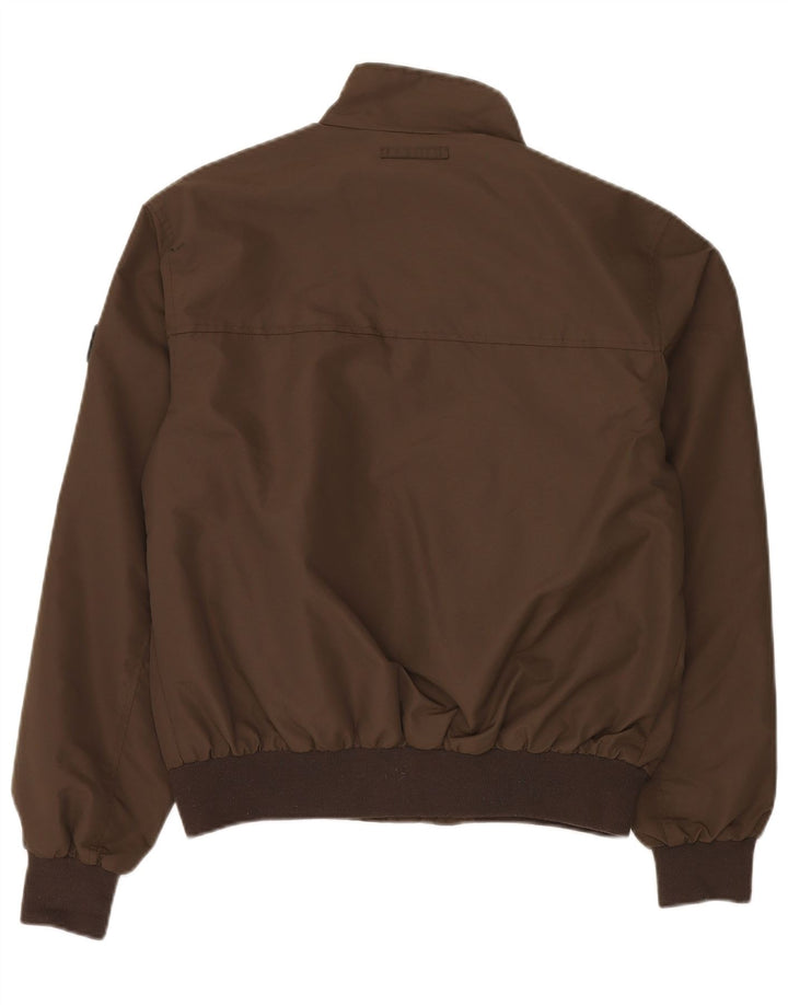 CANADIENS Blouson Bomber Homme IT 50 Large Marron Nylon