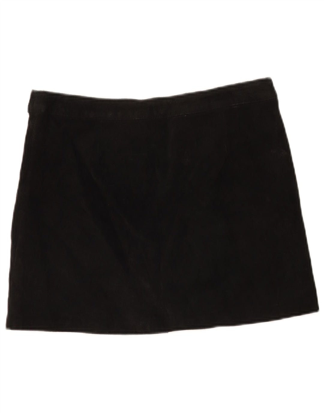 Pimkie Femme Mini-jupe en daim IT 44 Medium W30 Cuir noir
