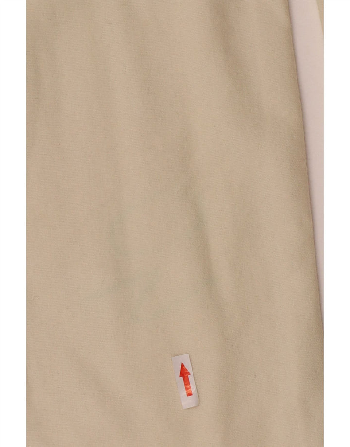 Pantalon Bootcut Femme Vintage IT 40 Petit W26 L33 Blanc Cassé