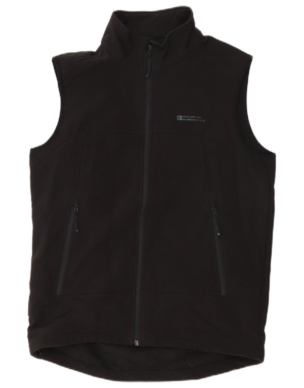 Mountain Warehouse Mens Gilet UK 38 Medium Black Polyester