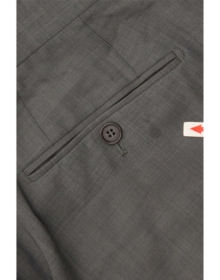 Hugo Boss Pantalon de costume à chevilles pour homme W34 L34 Gris