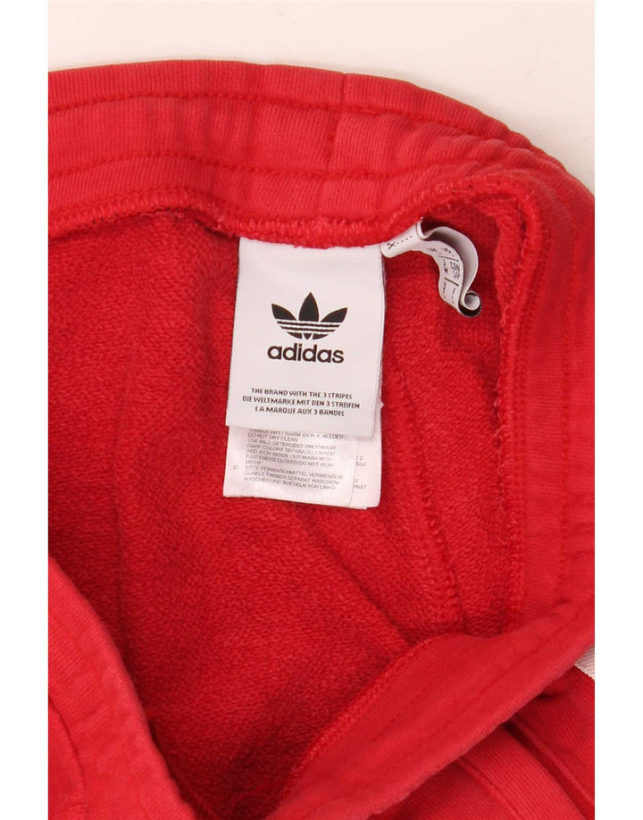 Adidas Short de sport pour homme Petit coton rouge