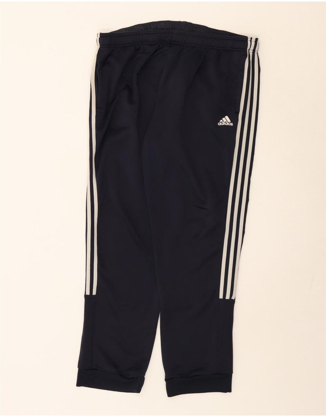 Adidas Pantalon de survêtement pour femme Joggers UK 20 2XL Bleu marine Polyester