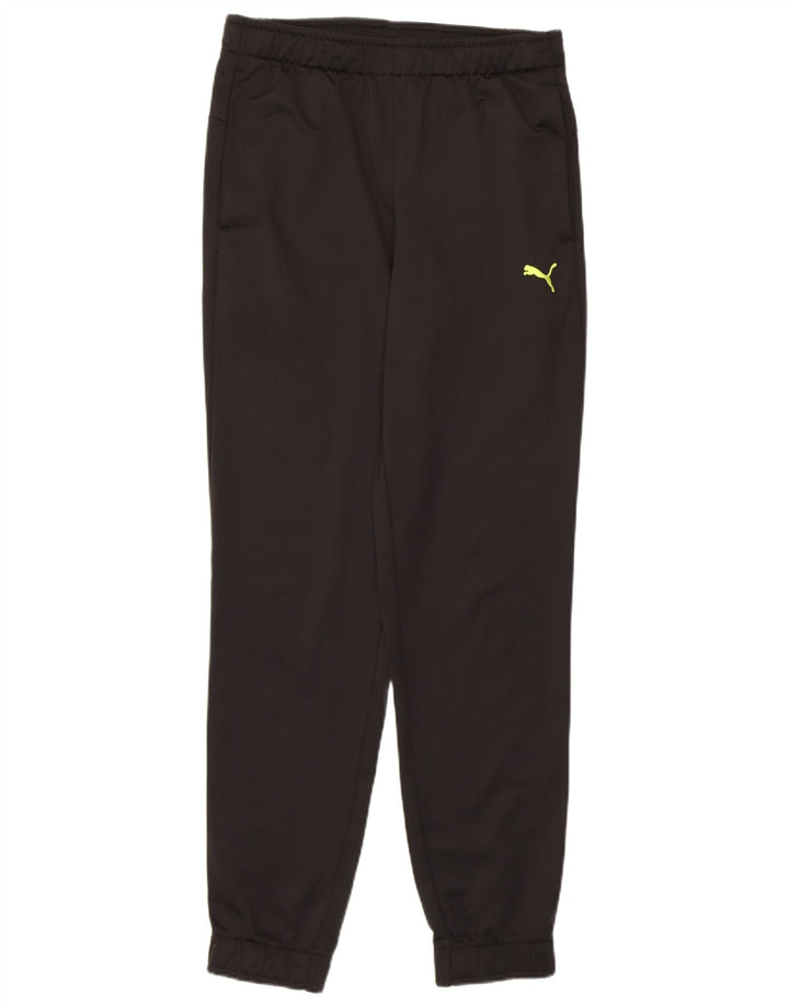 PUMA Pantalon de survêtement pour homme Taille S Noir Polyester