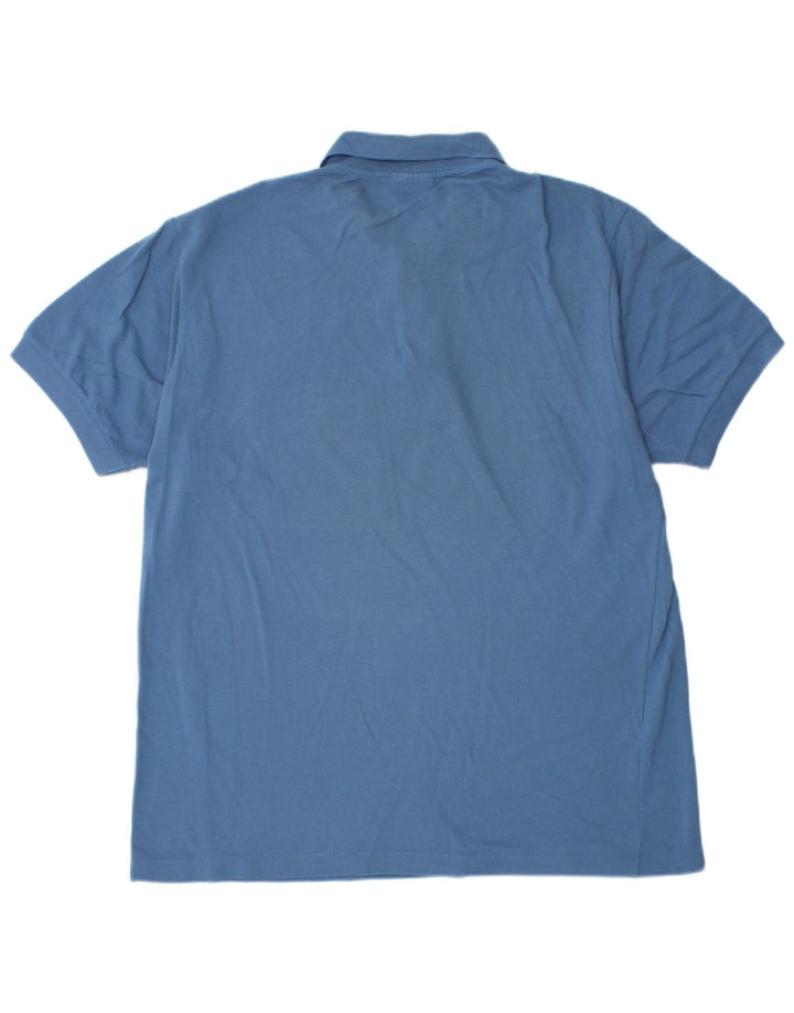 Lacoste Polo Homme Taille 4 Coton Bleu Moyen