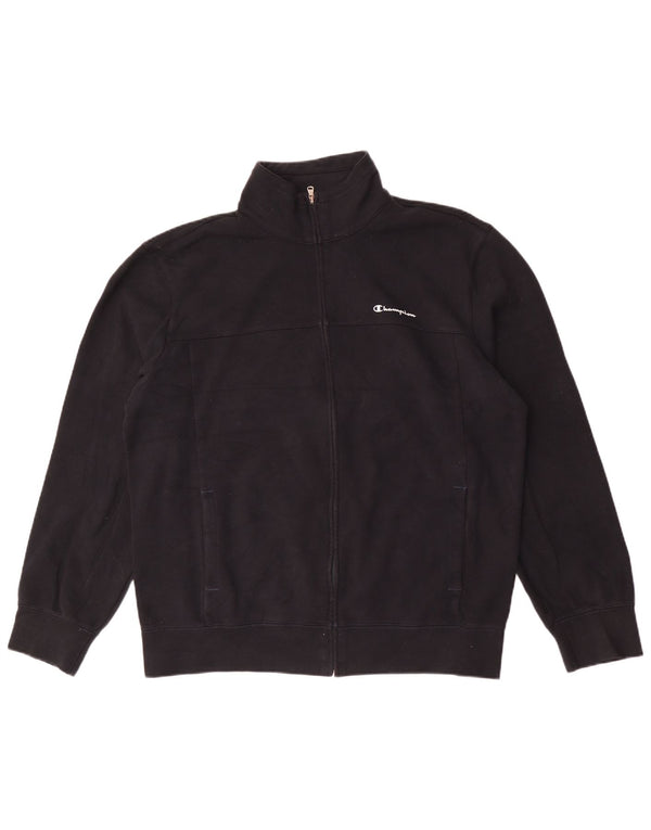 Champion Veste de survêtement pour homme 2XL en coton noir
