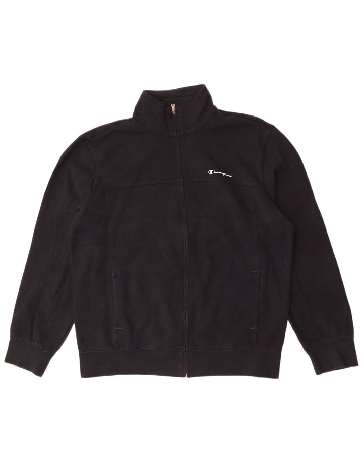 Champion Veste de survêtement pour homme 2XL en coton noir