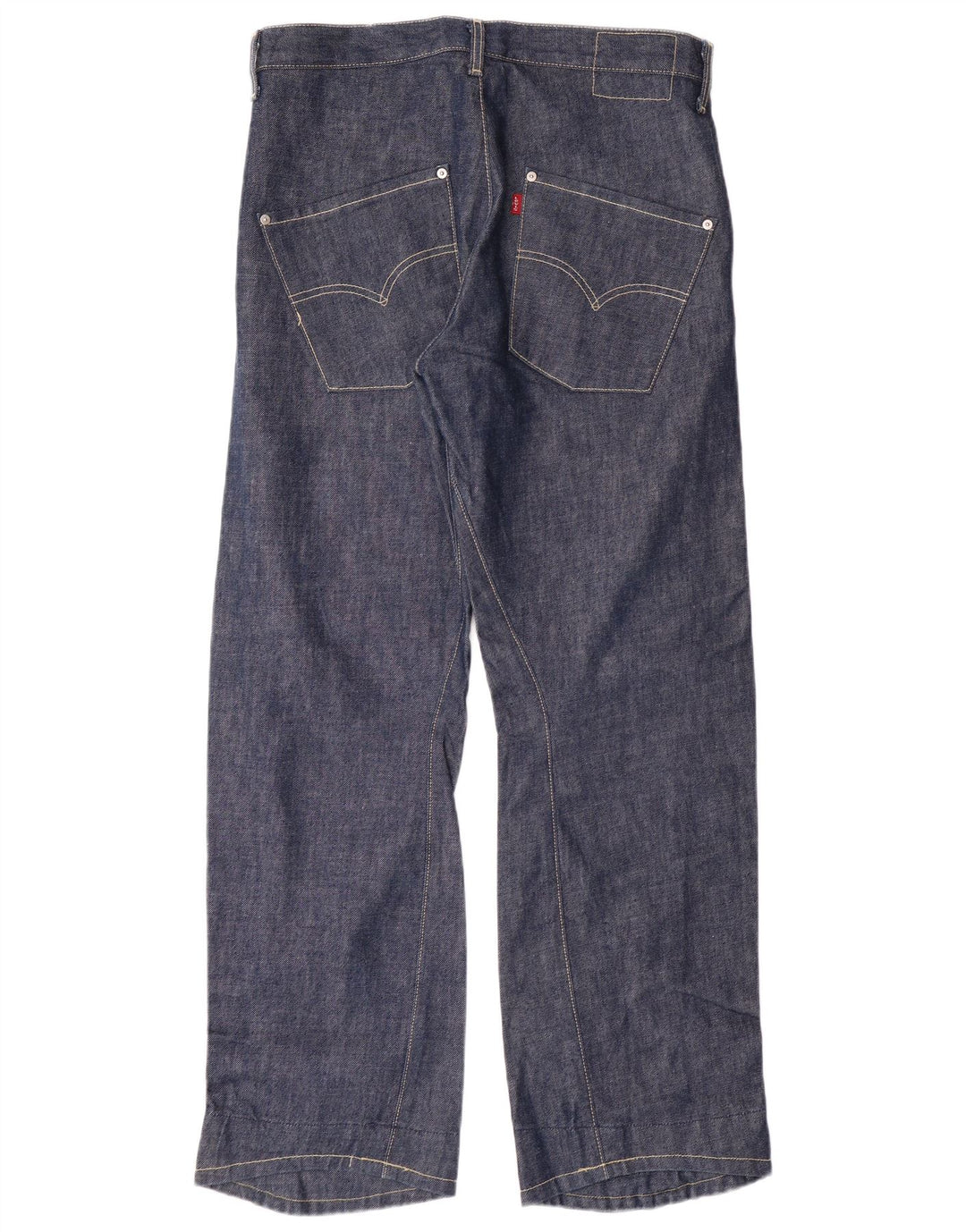 LEVI'S Jean droit 501 homme W32 L30 bleu coton classique